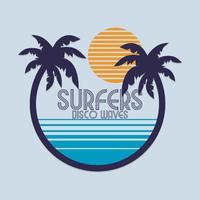 Surfer's Disco Waves