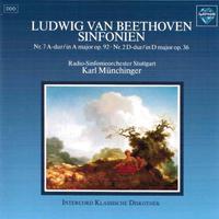 Beethoven: Symphonies No. 7 in A Major Op. 92 & No. 2 in D Major Op. 36