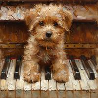 La Armonía Del Perro Del Piano: Melodías Relajantes Para Mascotas