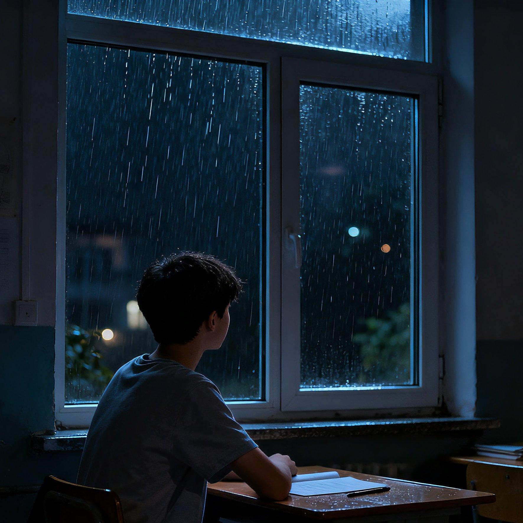 窗外的雨封面