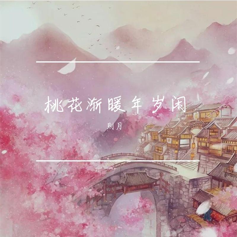 桃花渐暖年岁闲封面