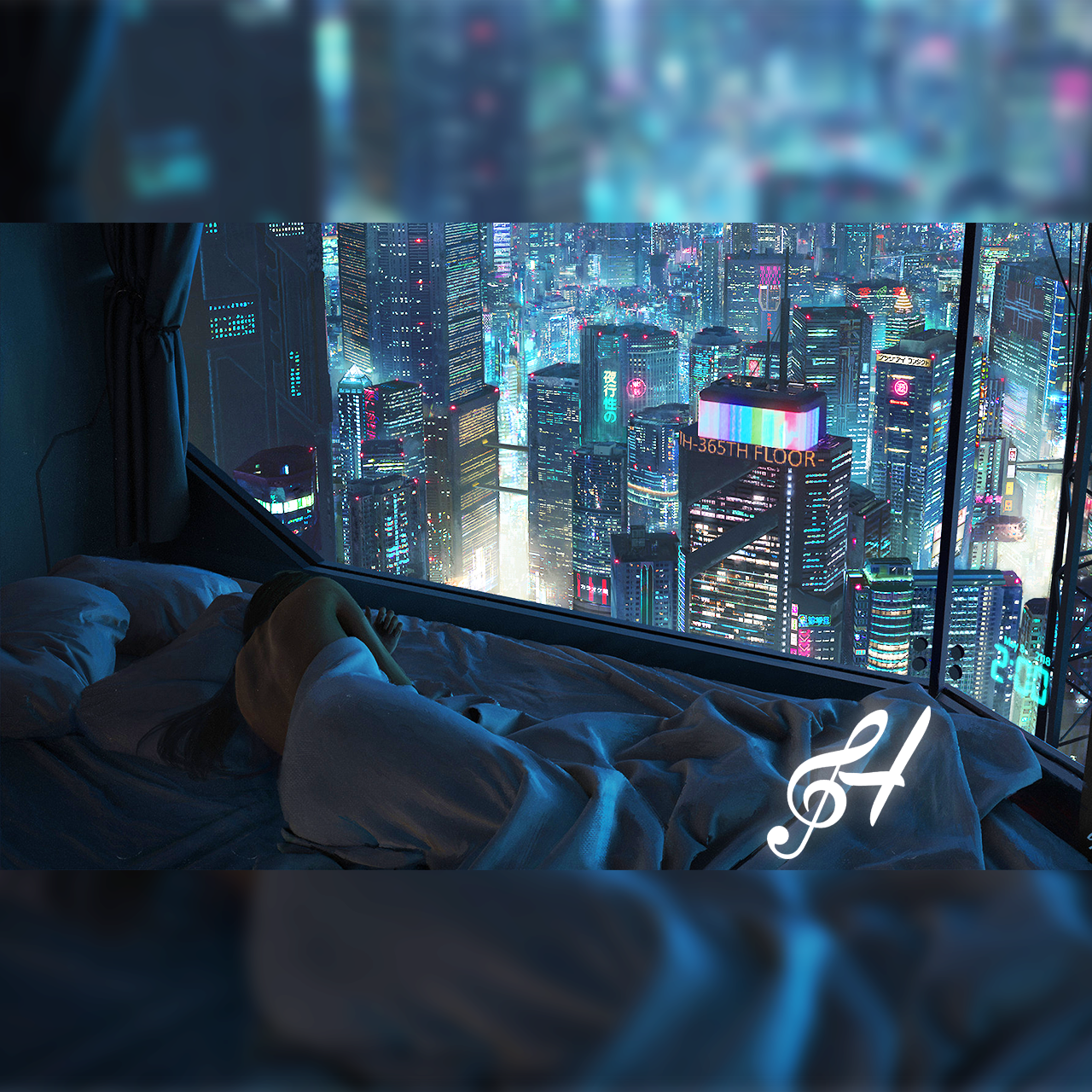 2am cyberpunk high rise apartment скачать фото 2