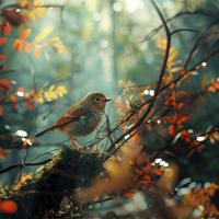 Tranquil Bird Calls: Binaural Relaxation Experience