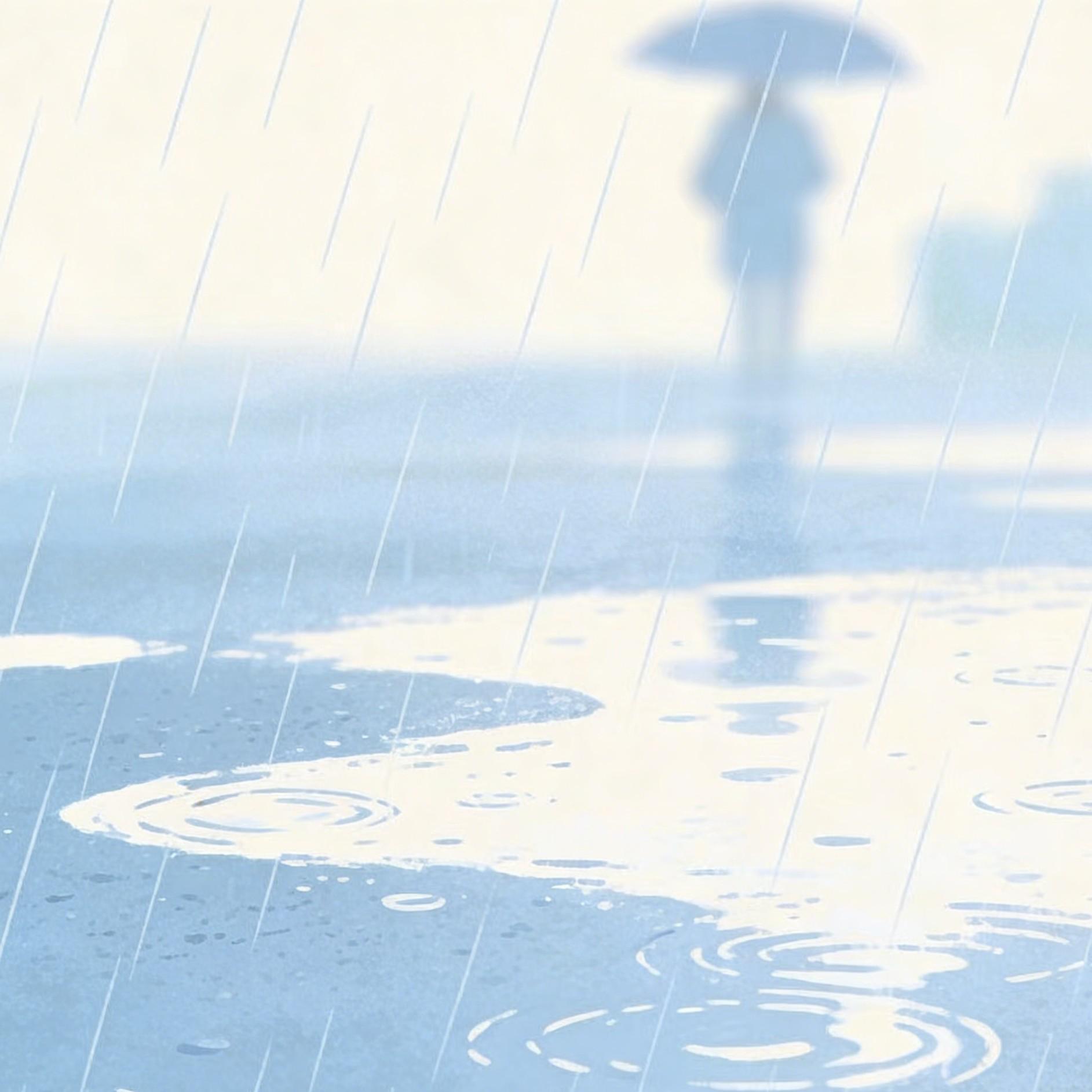 那天下雨了
