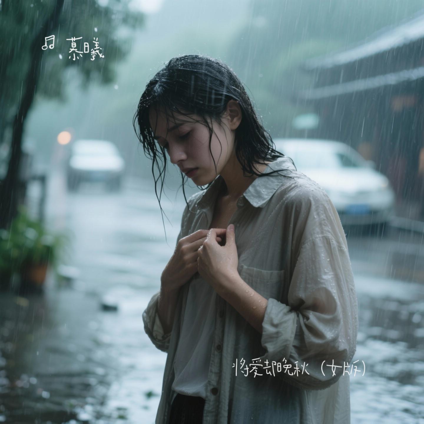 将爱却晚秋（女版） - 慕曦封面