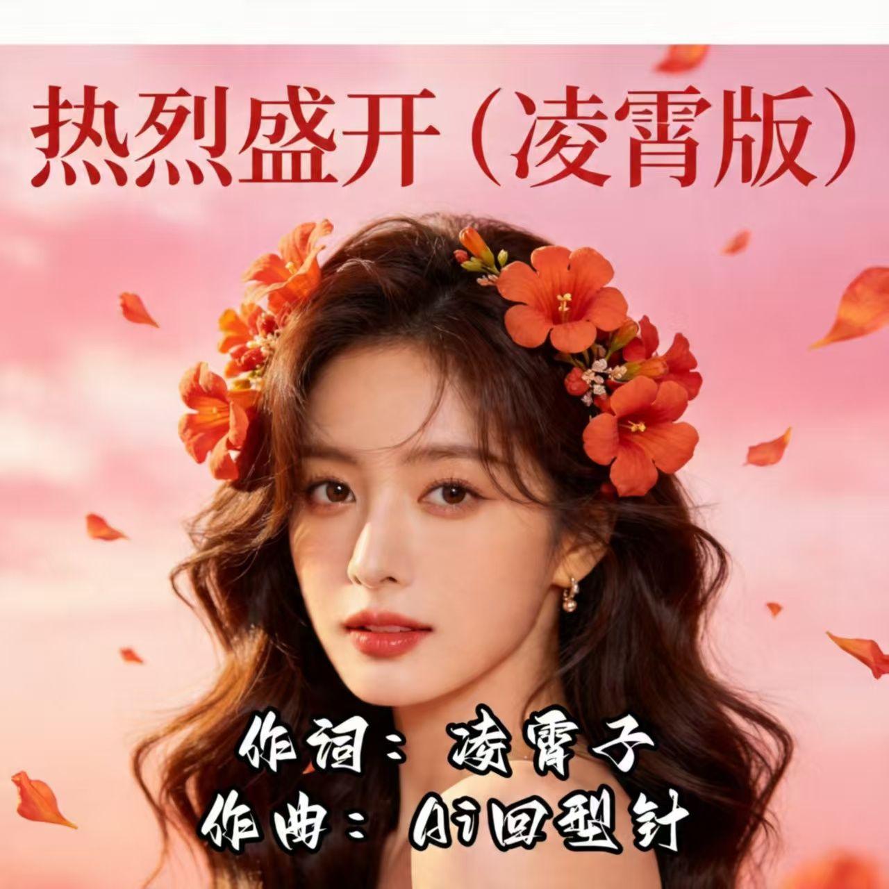 热烈盛开（凌霄版）封面