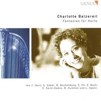 Harp Recital: Balzereit, Charlotte - IBERT, J. / ZABEL, A.H. / BUCHENBERG, W. / BACH, C.P.E. / SAINT-SAENS, C. / HUMMEL, B. / SPOHR, L.