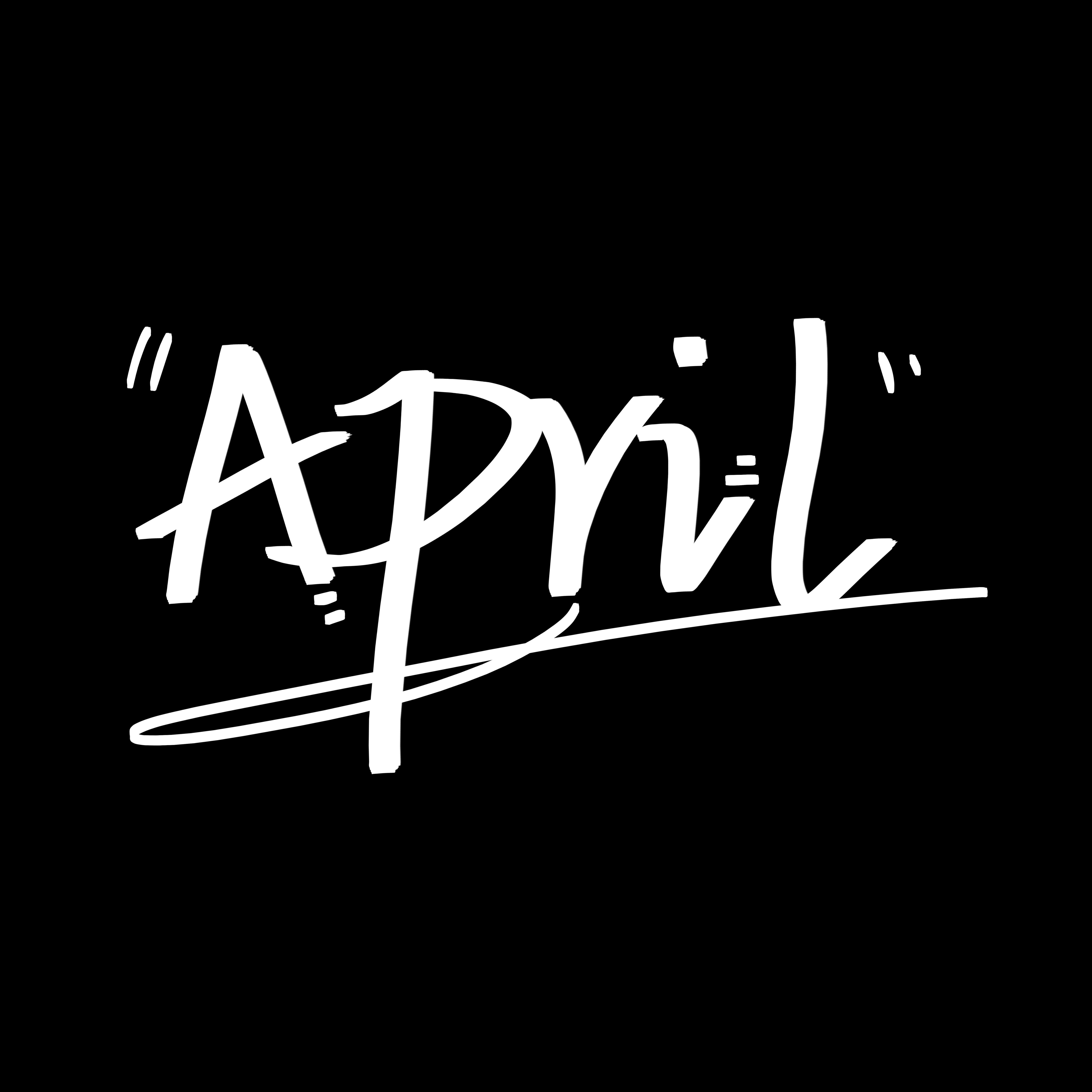 APRIL - Check it out!