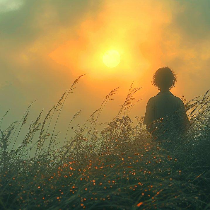 有时候见着阳光，有时候见不着