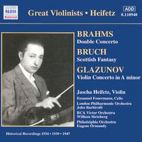 BRAHMS / GLAZUNOV: Violin Concertos (Heifetz) (1934, 1939)