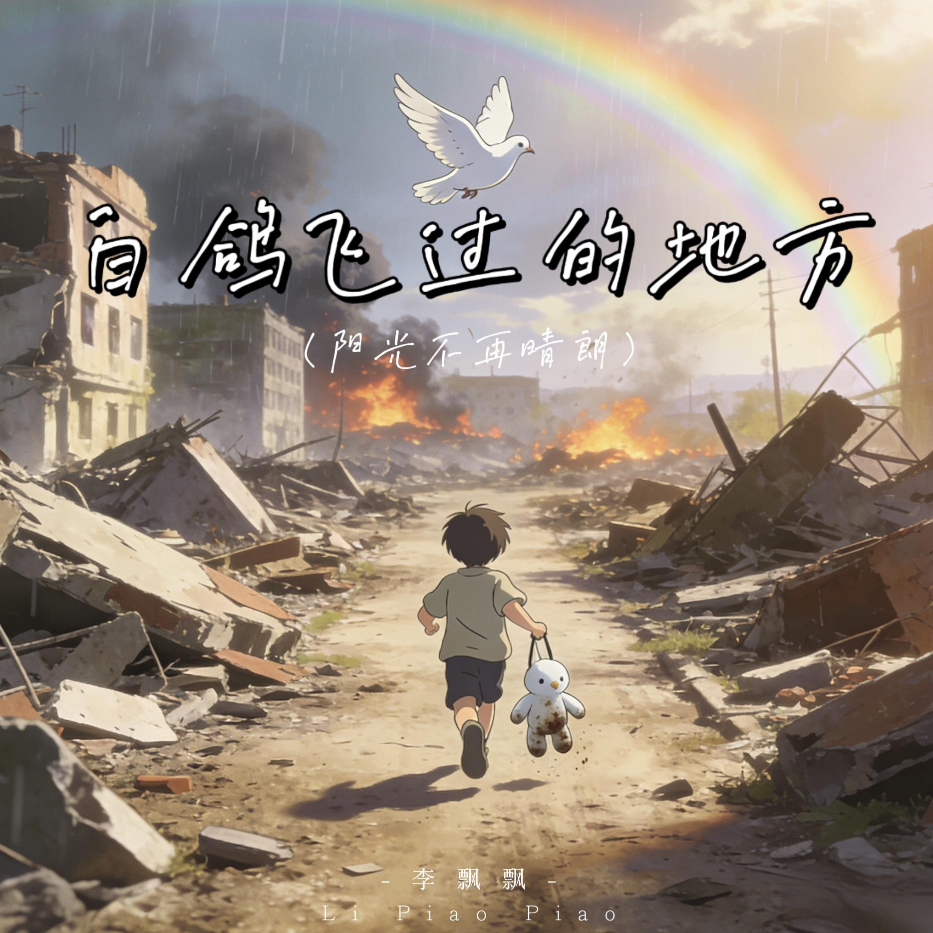 白鸽飞过的地方(阳光不再晴朗)封面