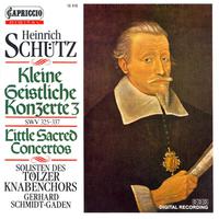 SCHUTZ, H.: Kleiner geistlichen Concerten, Part II (Schmidt-Gaden)