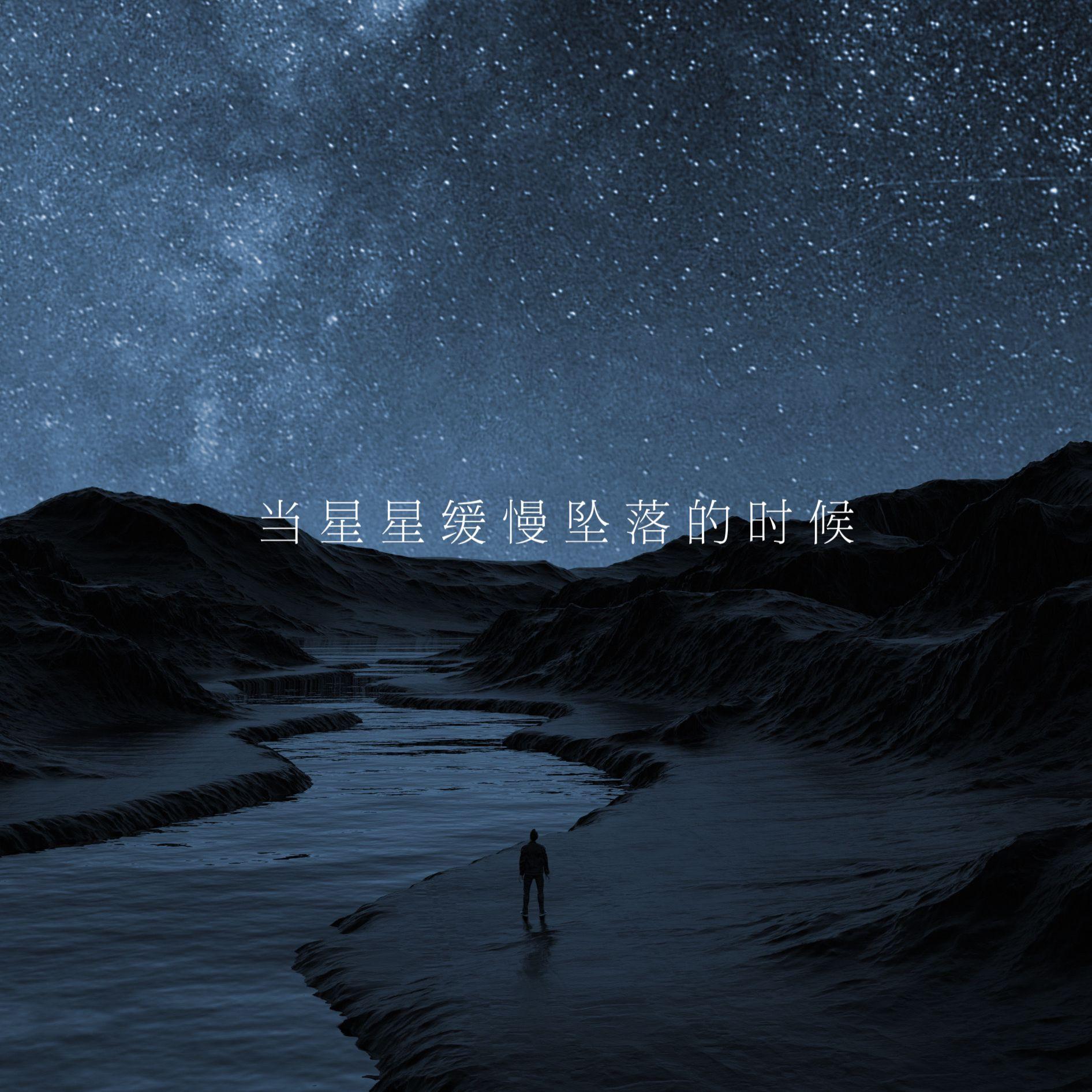 当星星缓慢坠落的时候封面