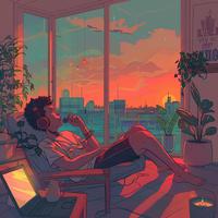 Relaxation Lofi Melodies: Quiet Echoes Soothe