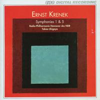 KRENEK, E.: Symphonies Nos. 1 and 5 (North German Radio Symphony, Ukigaya)