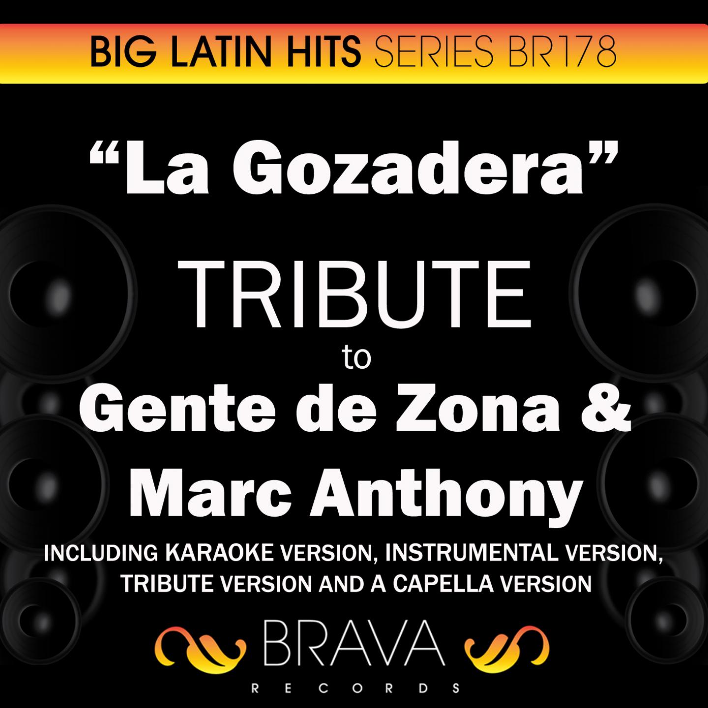 歌 曲 名(La Gozadera (In the Style of Gente de Zona & Marc Anthony) Karaok...