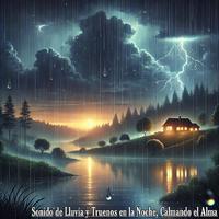 Sonido de Lluvia y Truenos en la Noche, Calmando el Alma