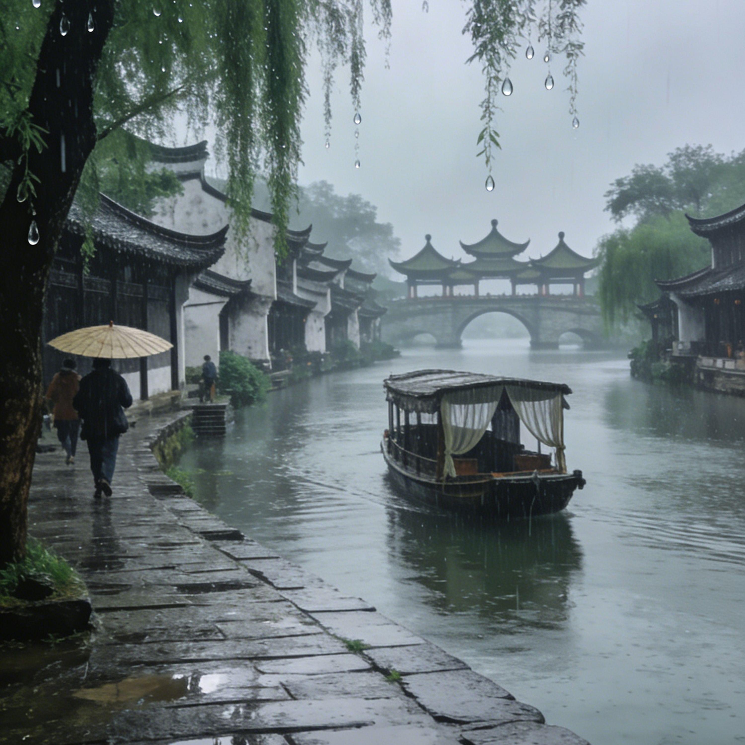 烟雨下扬州封面