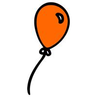 Orange Balloon