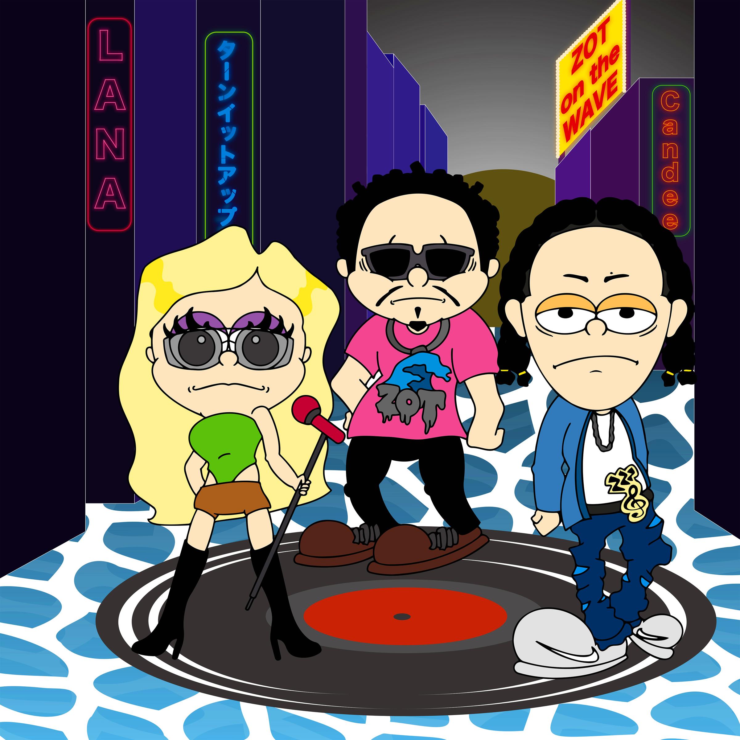 TURN IT UP (feat. Candee & ZOT on the WAVE) banner