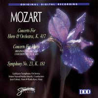 Concertos For Horn & Harp/Sym. #23