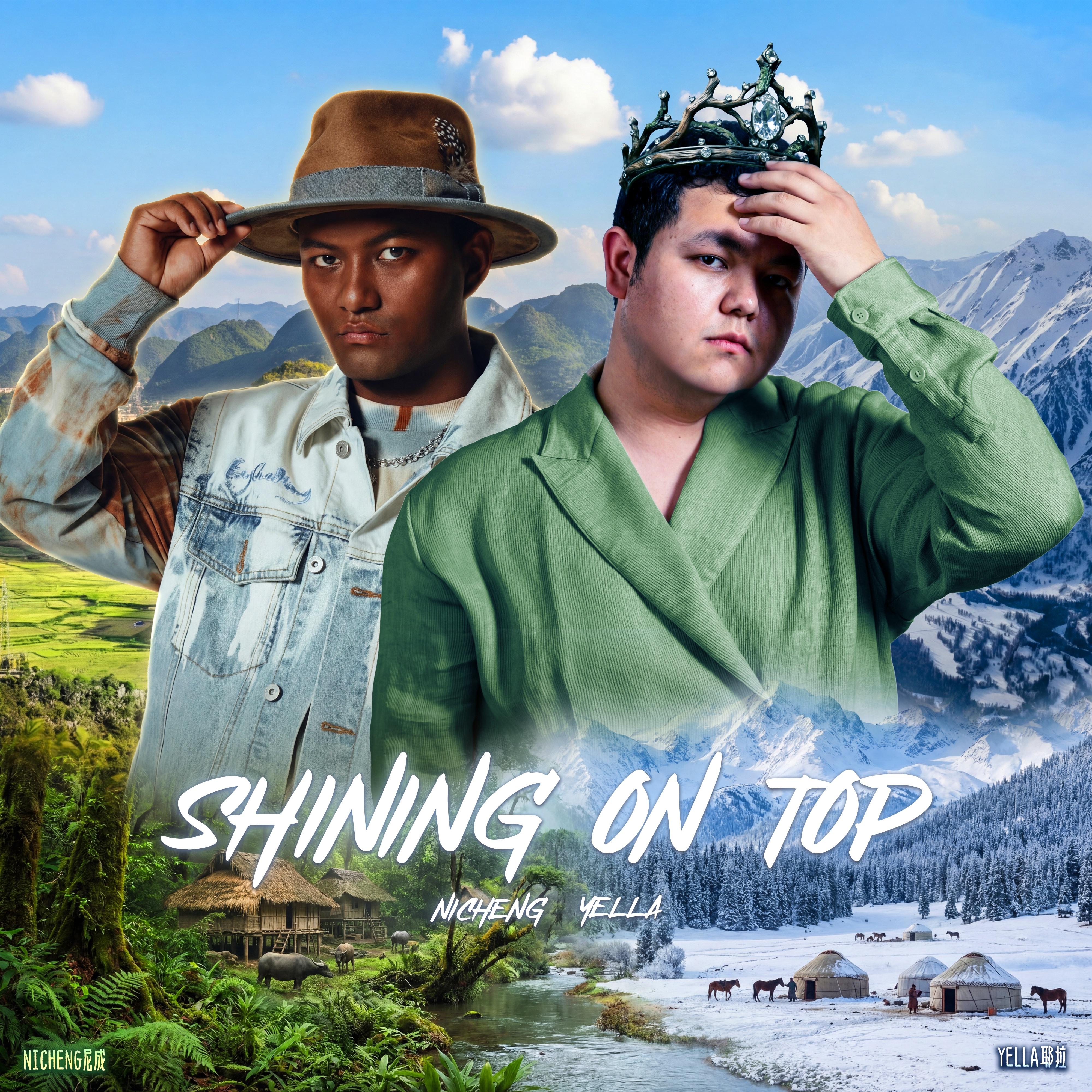 在山顶闪闪发光