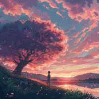 Peaceful Lofi Harmonies for Serene Relaxation Time