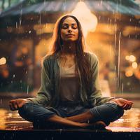 Zen Tranquility: Rain's Meditative Flow