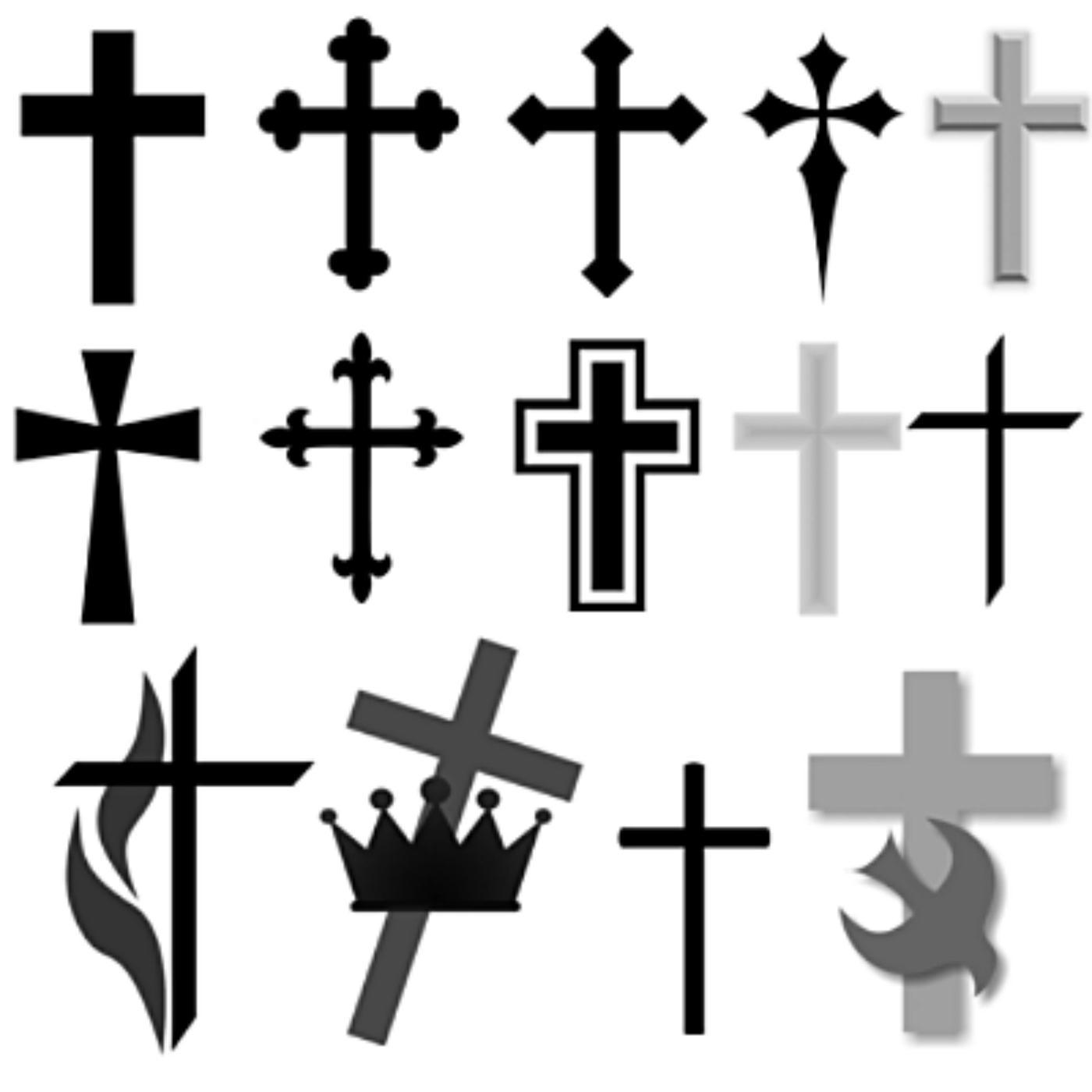 Эскизы крестов для тату