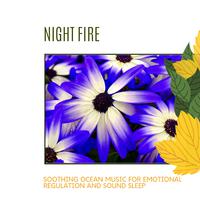 Night Fire - Soothing Ocean Music for Emotional Regulation and Sound Sleep