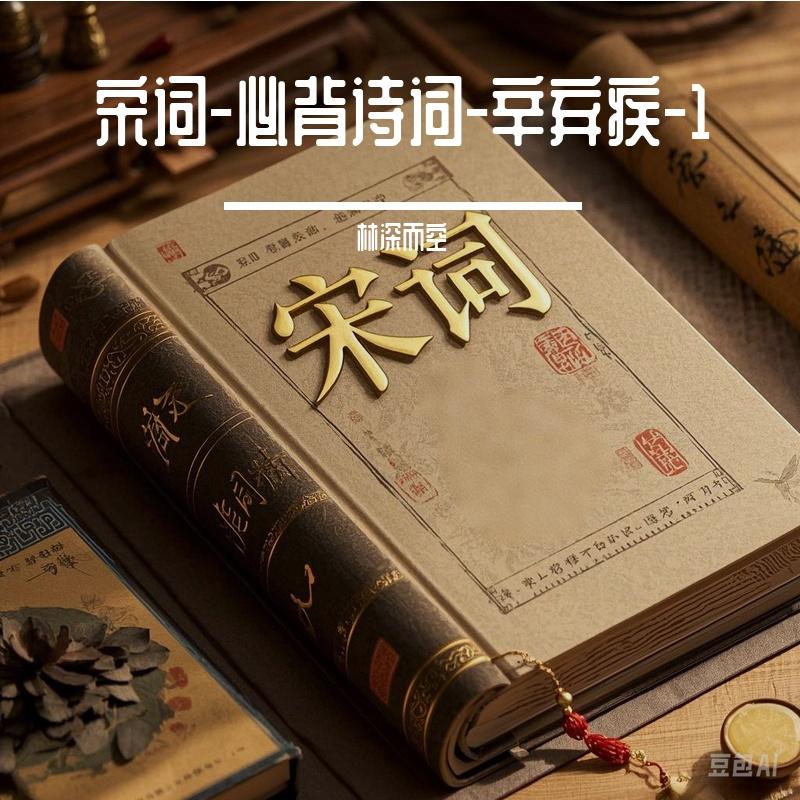 西江月·遣兴	宋·辛弃疾封面