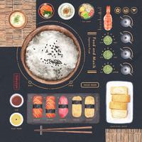 Food and Musik -Japanese Food-