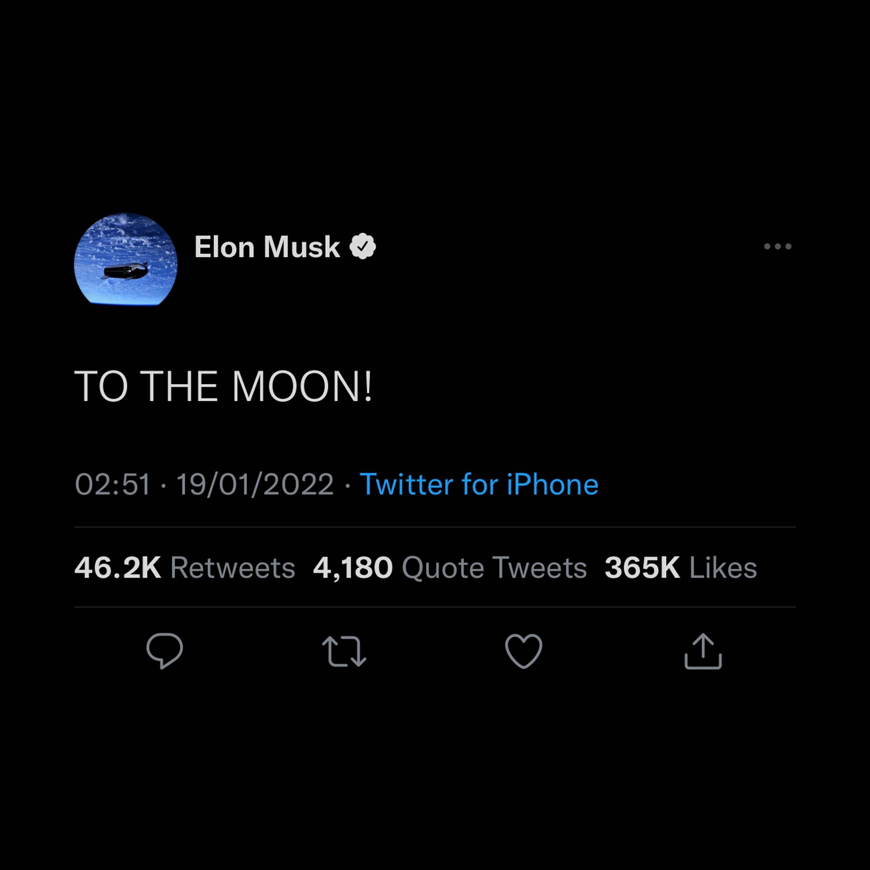 sit by myself talking to the moon