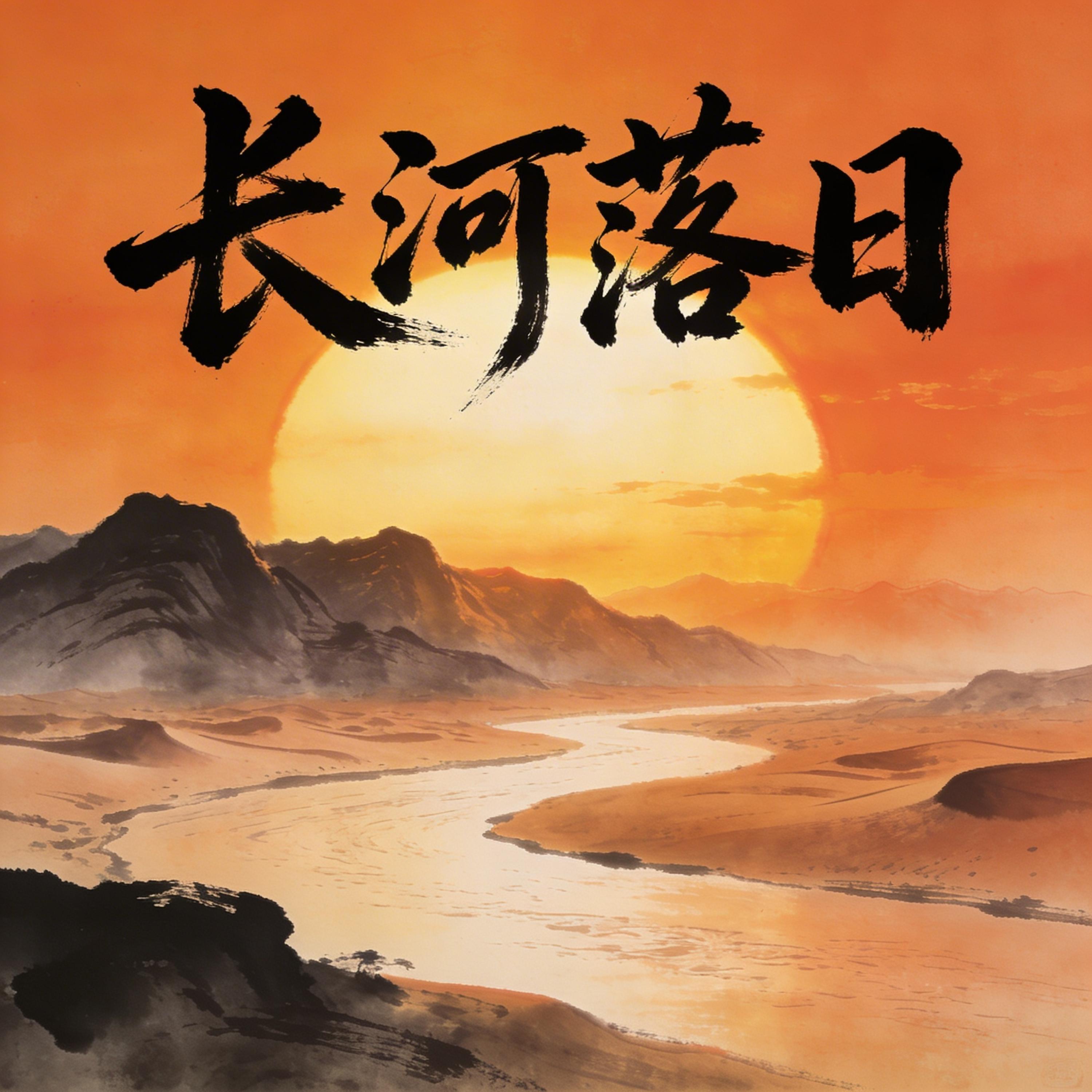 落日封面
