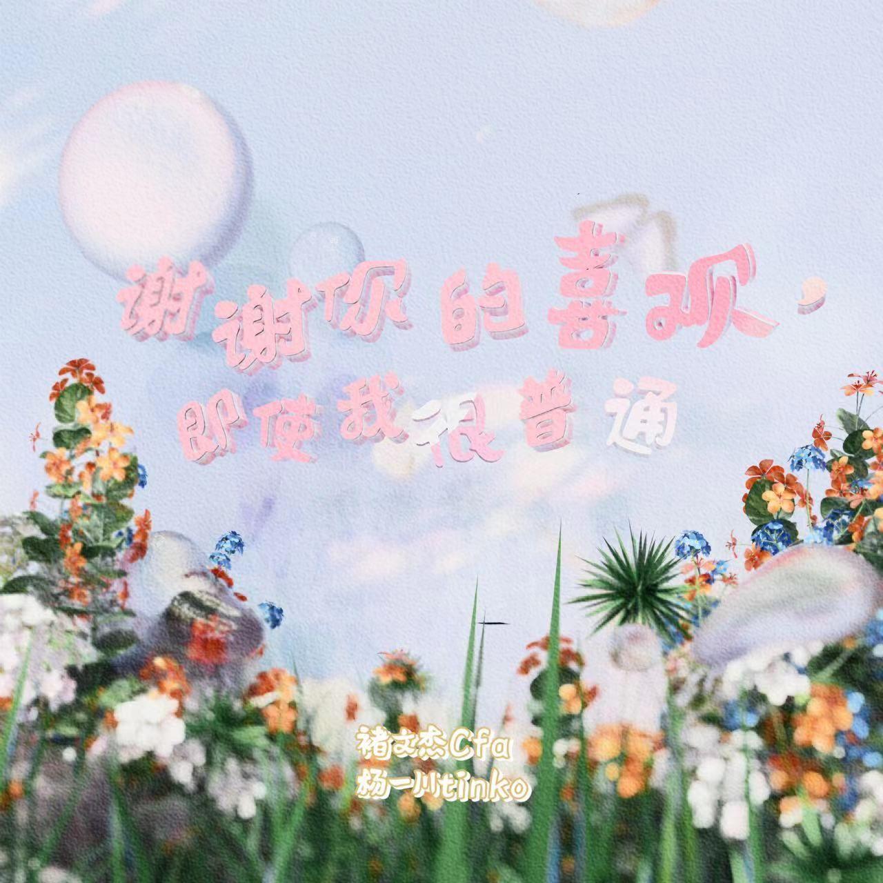 谢谢你的喜欢，即使我很普通