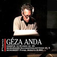 GÉZA ANDA: CHOPIN, SCHUMANN, SCHUBERT