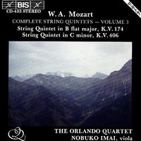 MOZART: Complete String Quintets, Vol. 3