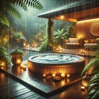 Pluie relaxante au SPA