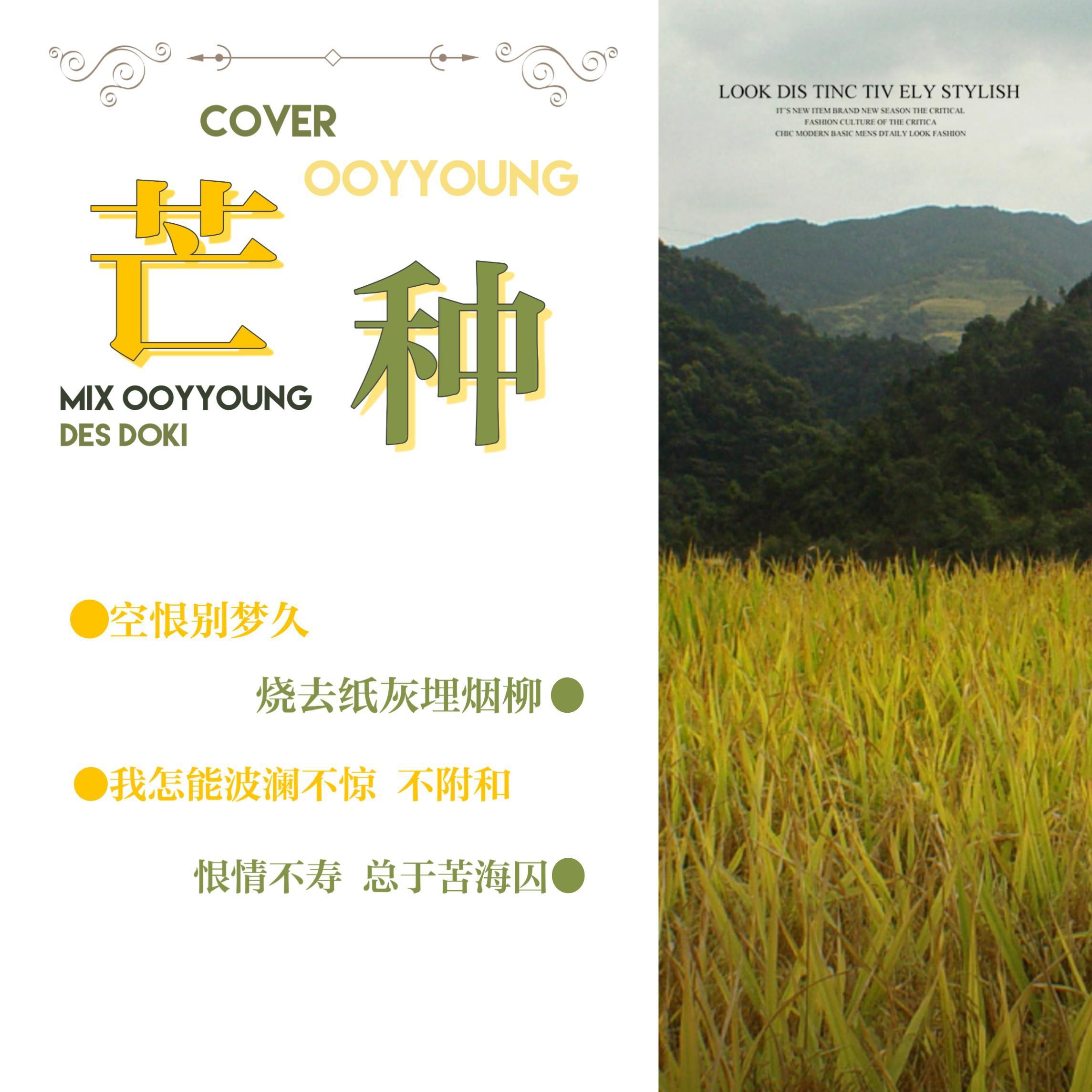 芒种歌曲钢琴谱
