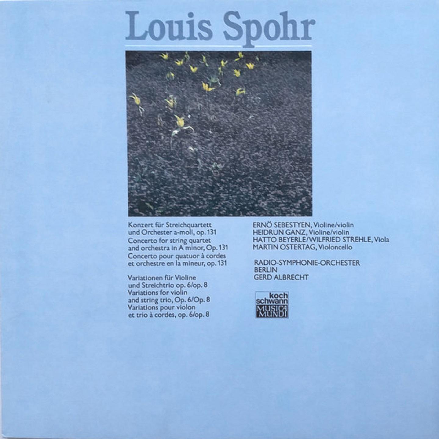 Variations for Violin and String Trio, Op. 8