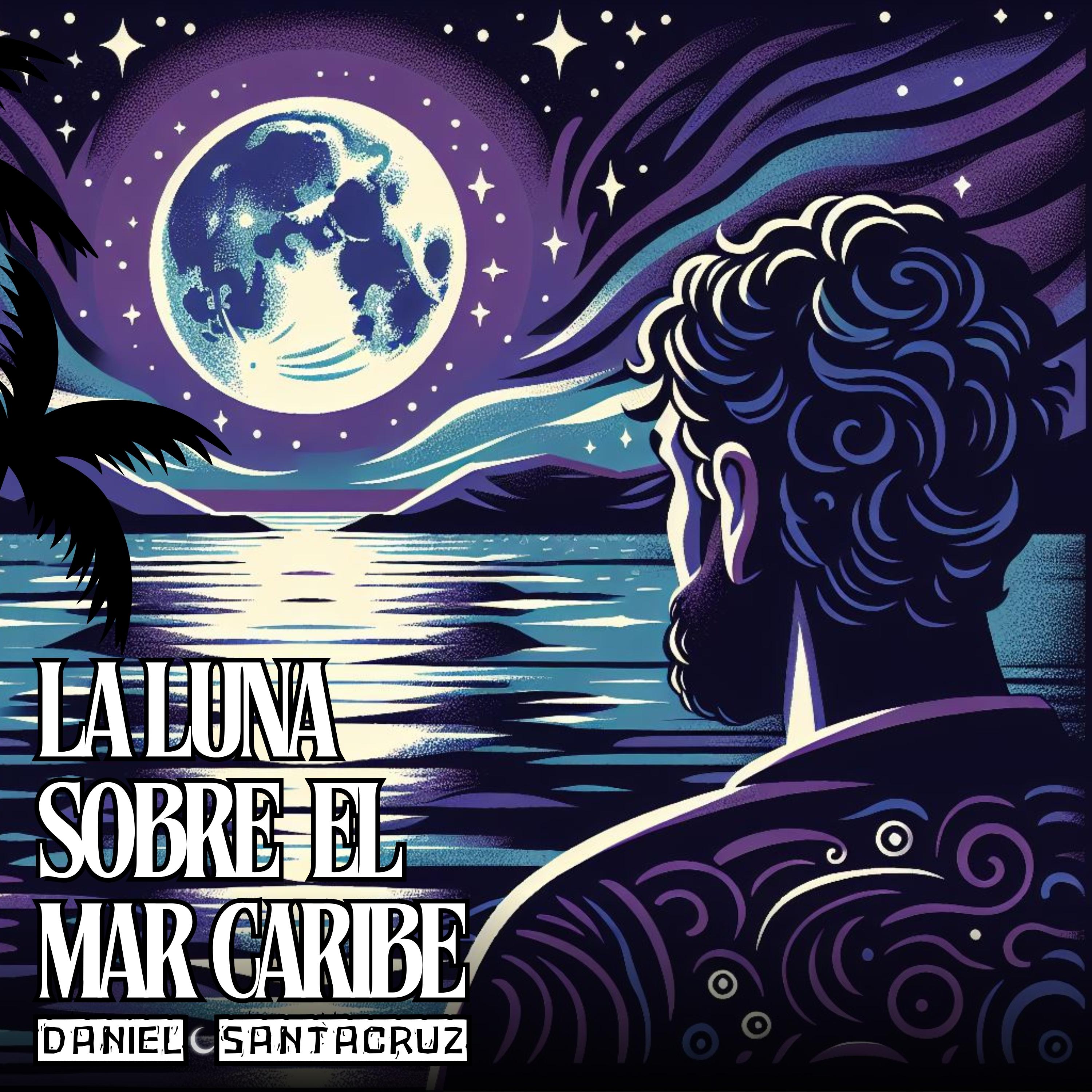 La Luna Sobre el Mar Caribe封面