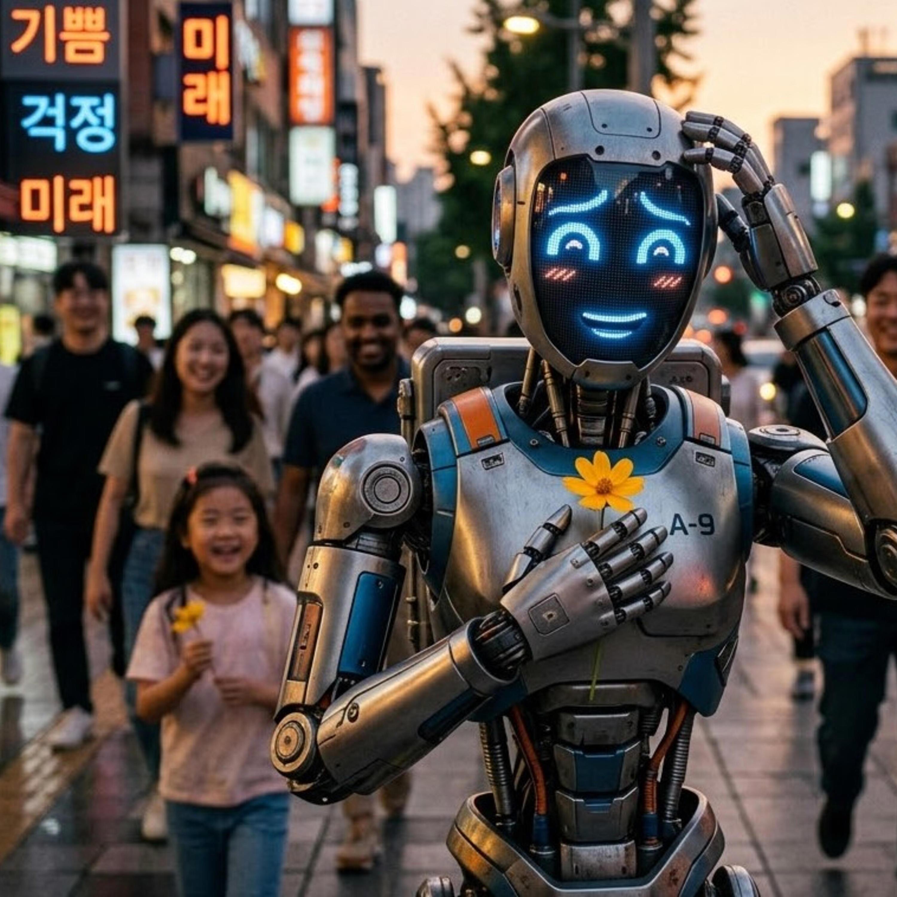 what the AI(너는 빠르게 나는 느리게)