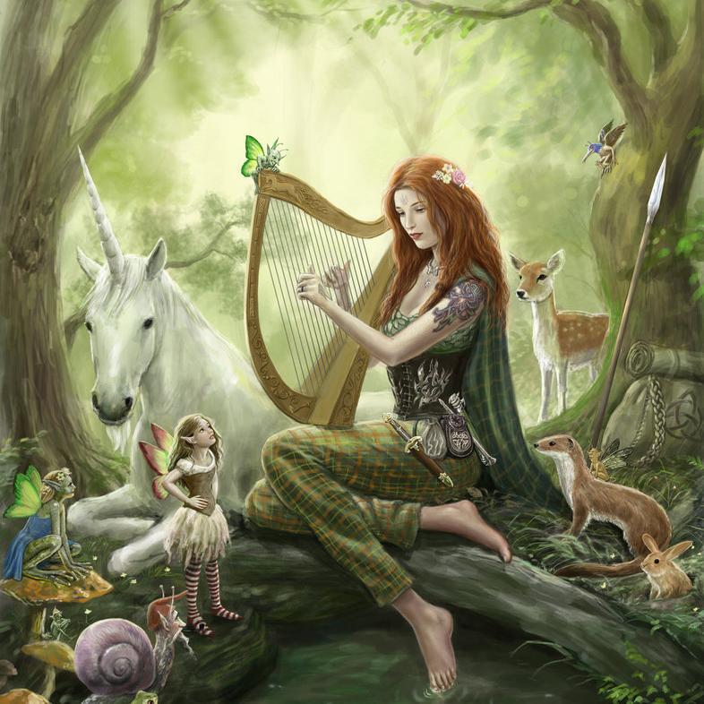 The Clouds / De Wolken - Martinus Nijhoff : a visual poem by Anne Vanschothorst / harp and soul