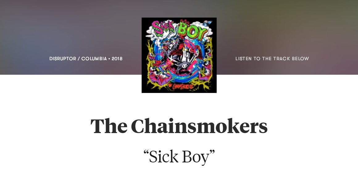 【Pitchfork】对烟鬼新单曲Sick Boy的乐评翻译