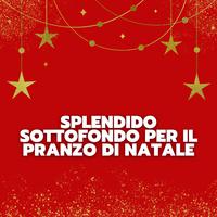 Splendido sottofondo per il pranzo di natale