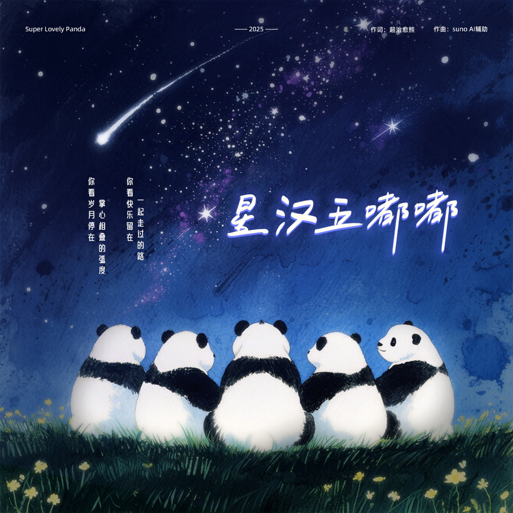 星汉五嘟嘟 - 超治愈熊封面
