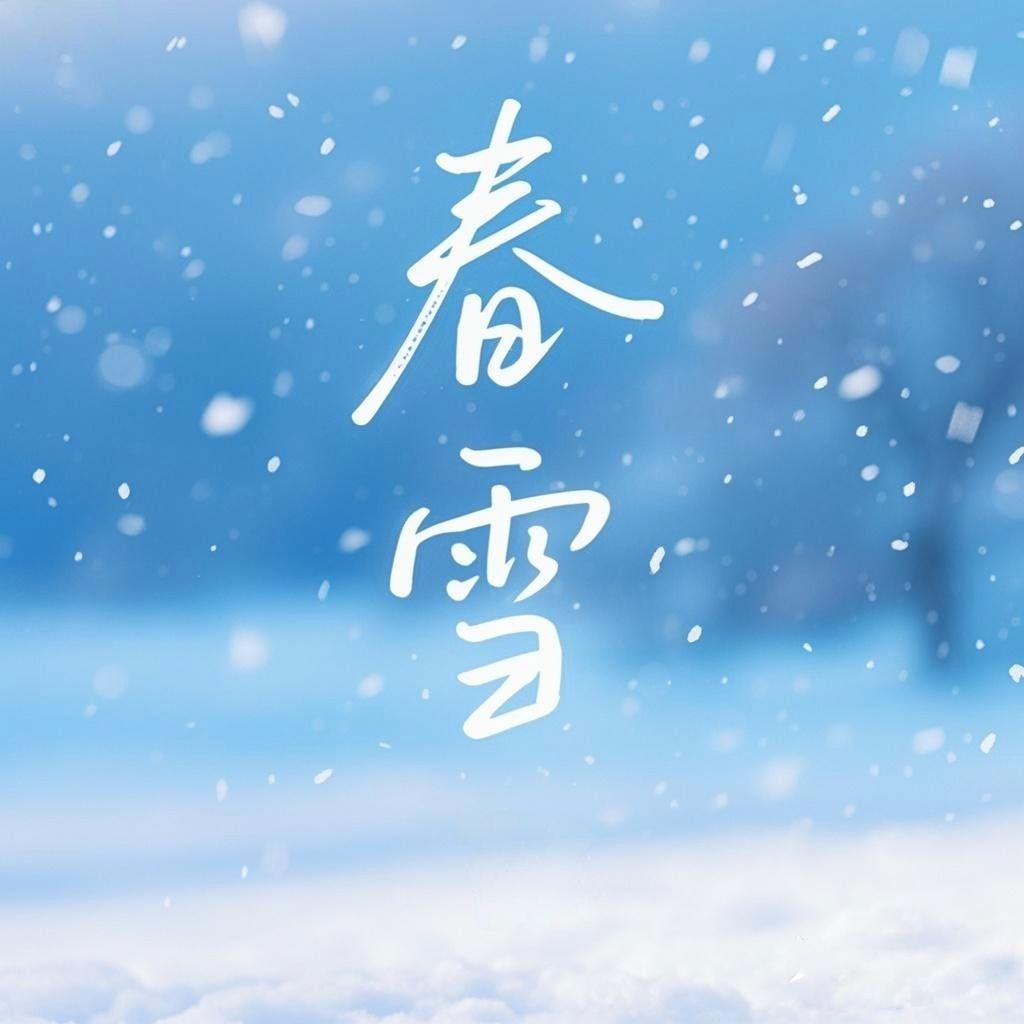春雪(我想爱你浅浅不停息)封面