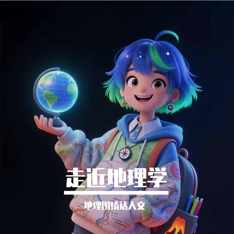 山河逍遥游 - 地理图情话人文封面