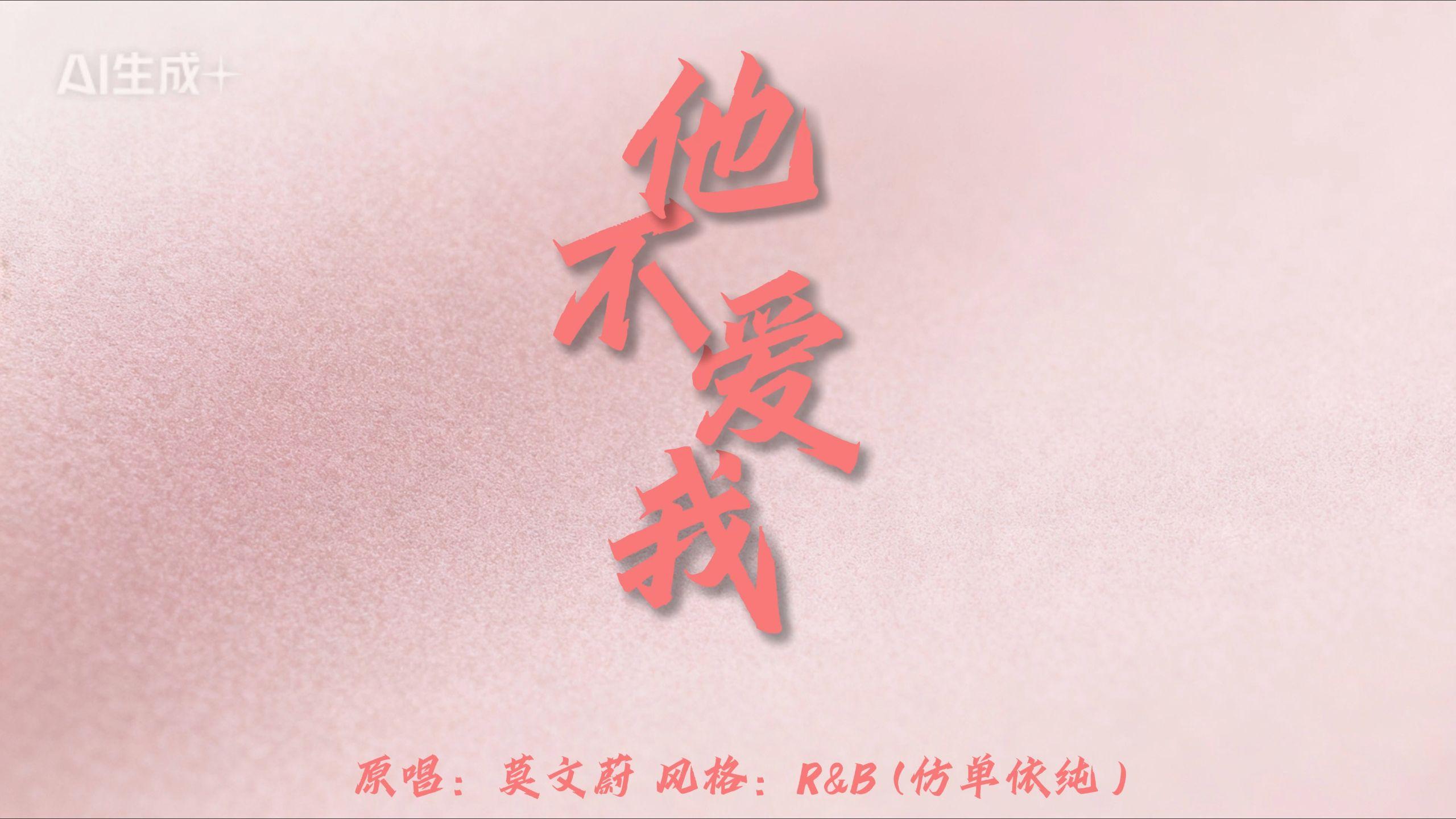 他不爱我（r&b版）