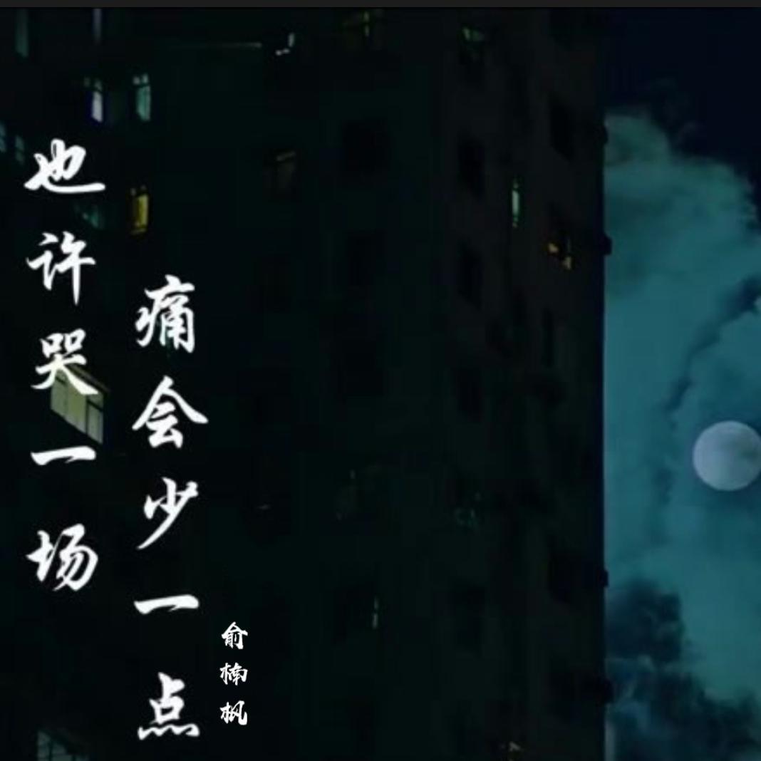 也许哭一场痛会少一点【 伴奏】封面